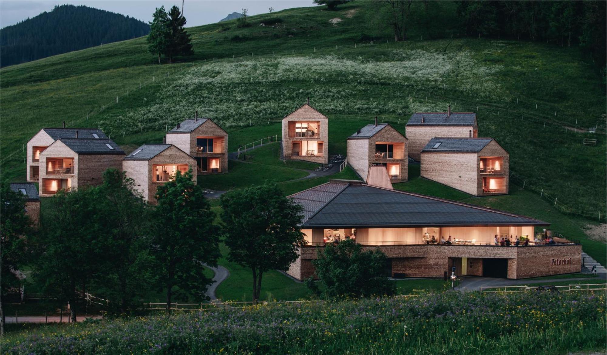 Peterhof Chalets Batschuns Kültér fotó